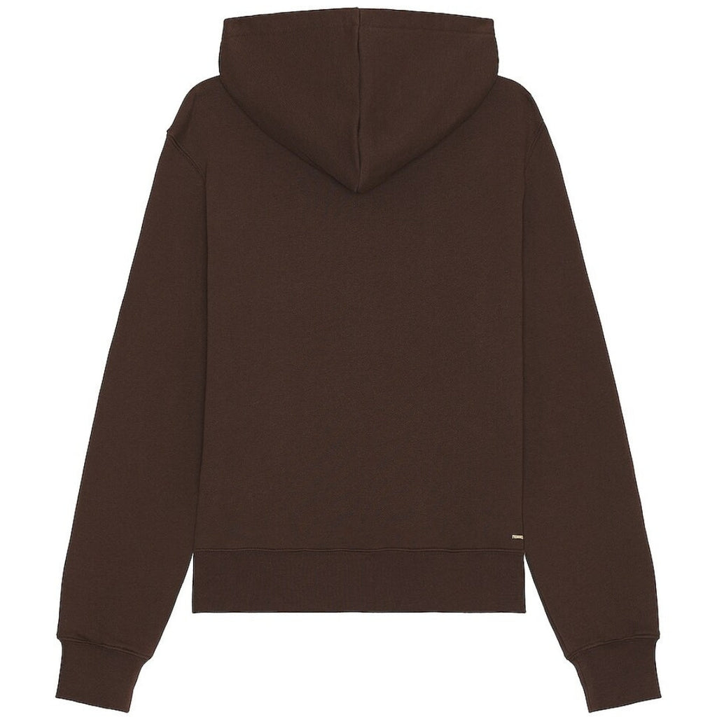 Amiri Ma Bar Logo Brown Hoodie XS