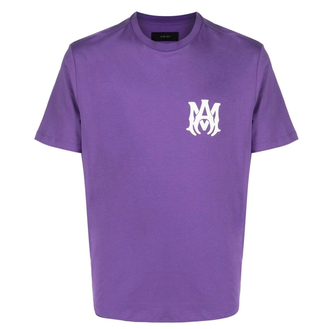 Amiri MA Core Logo Printed T-Shirt in Purple