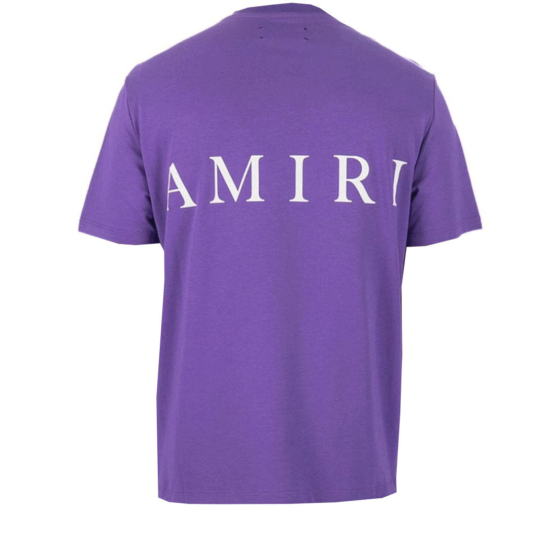 Amiri MA Core Logo Printed T-Shirt in Purple