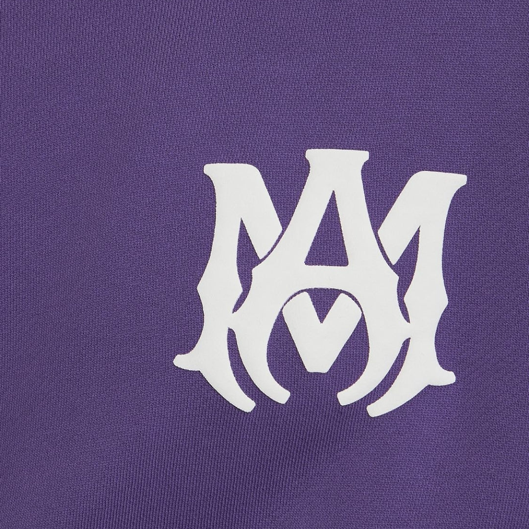 Amiri MA Logo Purple Hoodie