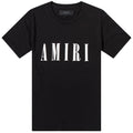 Amiri Large Brand Logo Black T-Shirt XXS