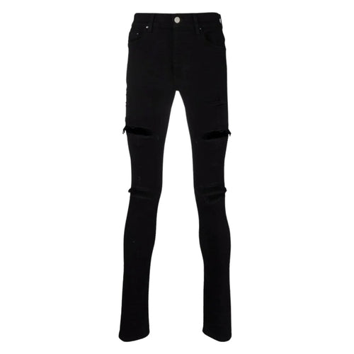 Amiri Slim Fit Thrasher Plus Black Denim Jeans - Style Centre Wholesale