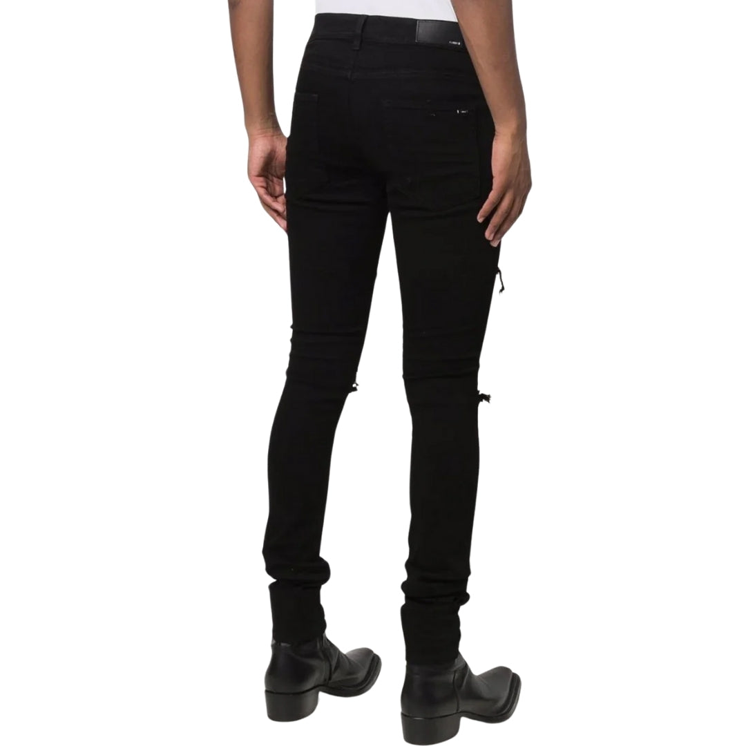 Amiri Slim Fit Thrasher Plus Black Denim Jeans