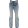 Amiri Stack Kick Flare Leg Clay Indigo Blue Jeans W31 L32 / 32L