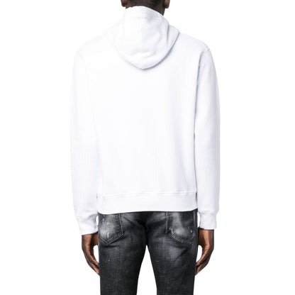 Dsquared2 Pac Man Cool Fit White Hoodie L