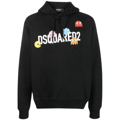 Dsquared2 Pac Man Cool Fit Black Hoodie S