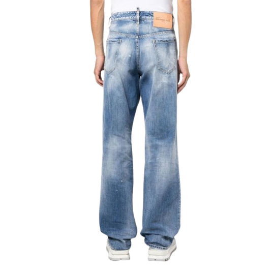Dsquared2 Roadie Jean Style Blue Denim Pants W34