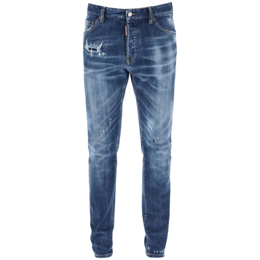 DSQUARED2 Cool Guy Jean Destroyed Look Blue Jeans W34