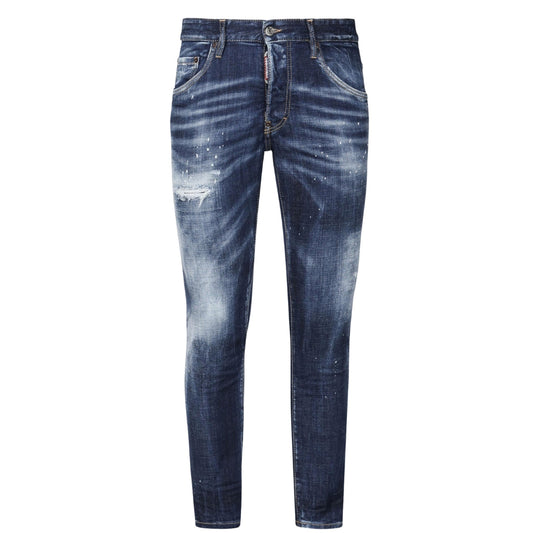 DSQUARED2 Skater Jean In Distressed Denim Jeans W32