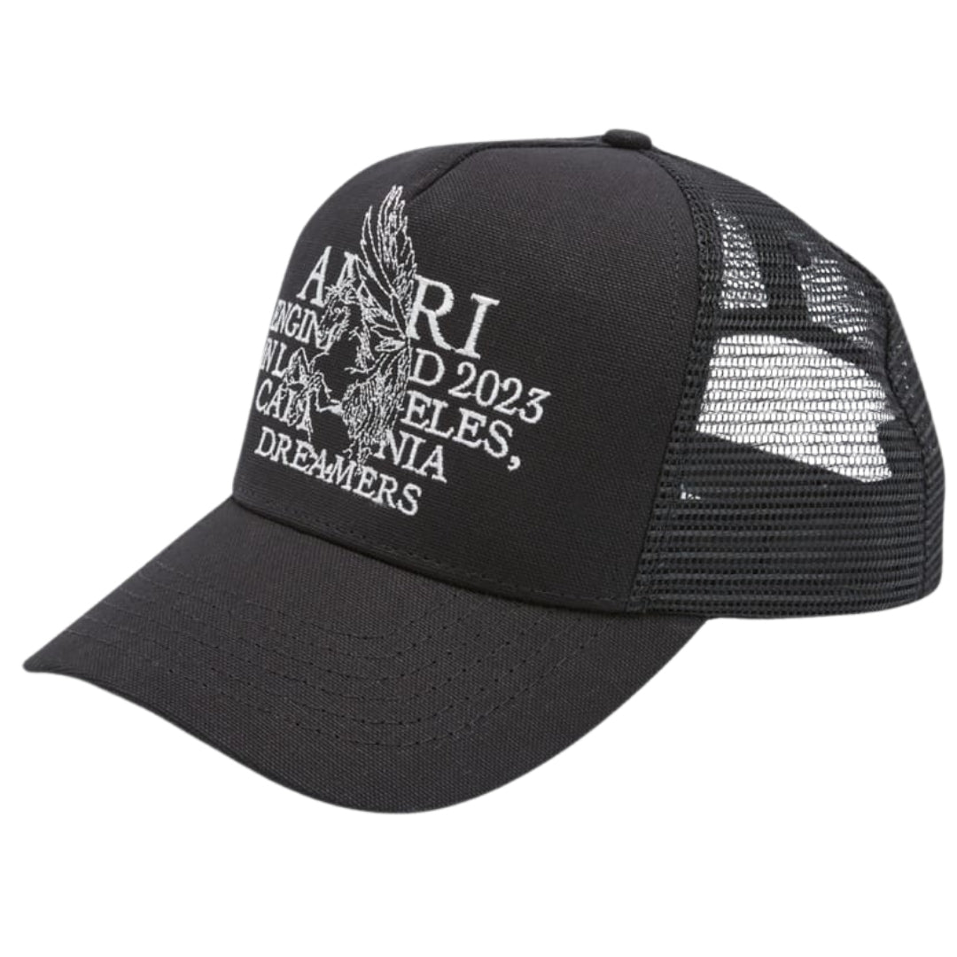 Amiri Pegasus Trucker in Black