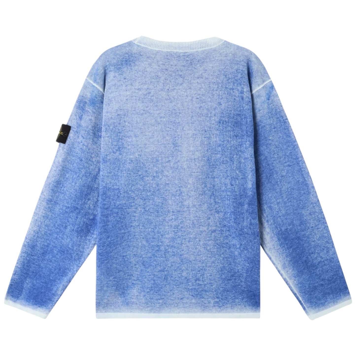 Stone Island Raw Hand Light Organic Marine Blue Sweatshirt