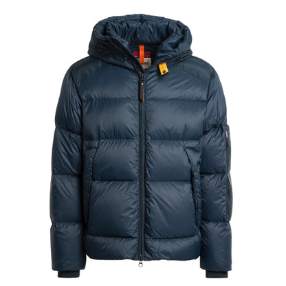 Parajumpers TYRIK PMPUEN02 300 DARK AVIO Navy Blue DOWN JACKET Mens L