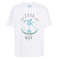 Casablanca Statue En Marbe Design White T-Shirt S