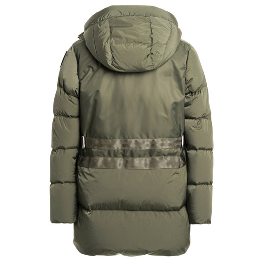Parajumpers VENTURE PMJKRU02 610 THYME LONG HOODED DOWN JACKET Mens L