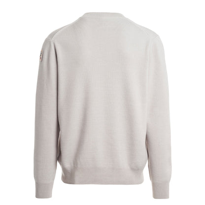 Parajumpers WALLANCE PMKNWK01 309 Cloud Light Grey Crewneck Sweater Mens L