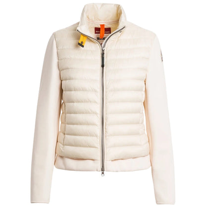 Parajumpers ZENA PWHYWU33 775 MOONBEAM Cream DOWN JACKET Womens S