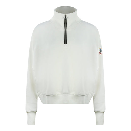 Parajumpers Alida Half Zip Off White Jumper