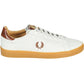 Fred Perry Spencer Leather White Trainers