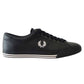 Fred Perry Mens Trainers Black