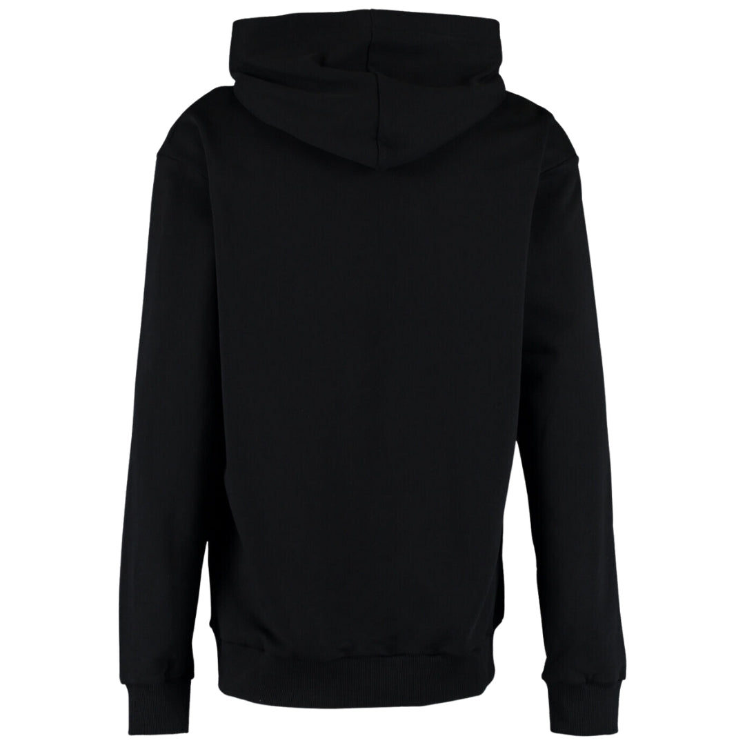 Balmain Brand Emobossed Black Hoodie