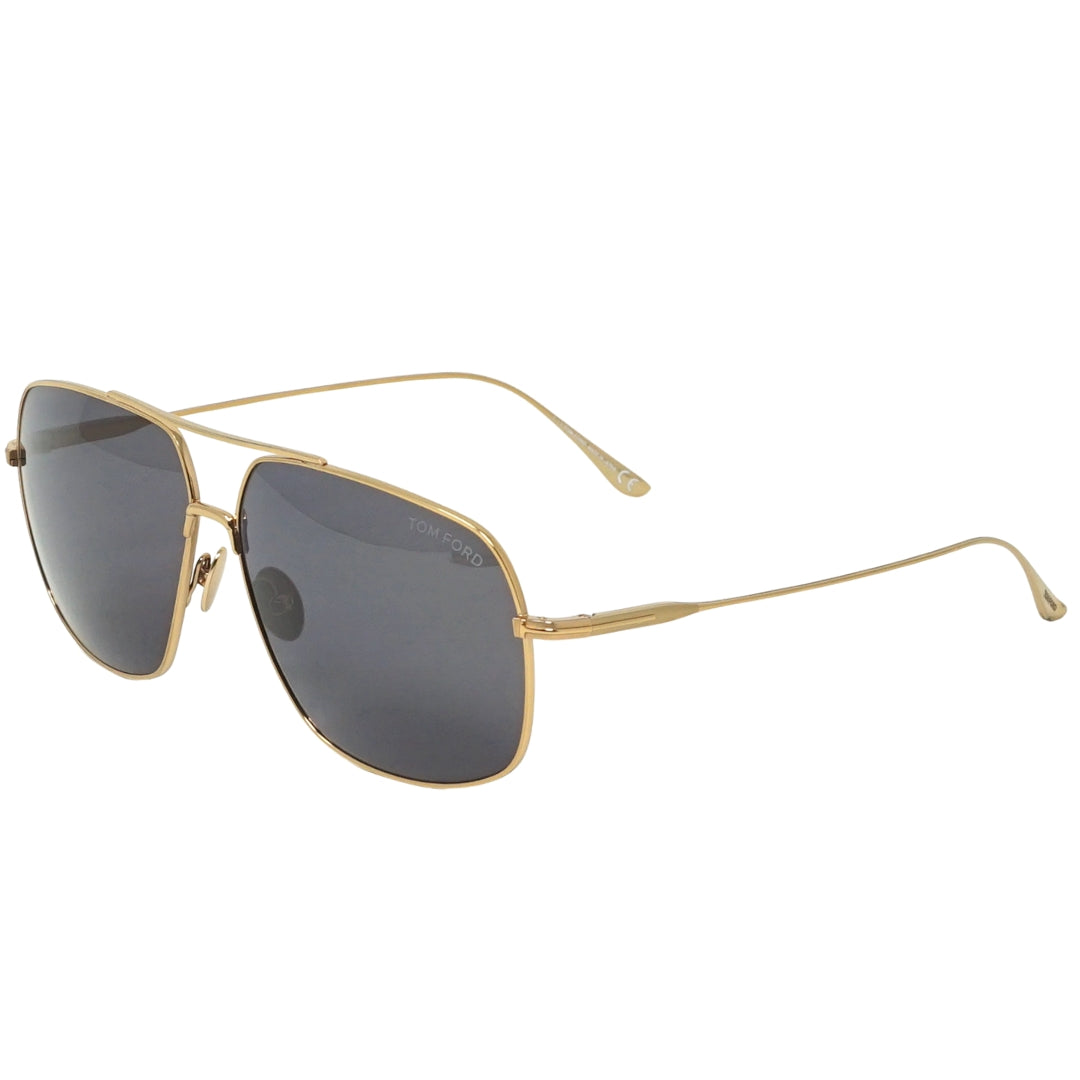 Tom Ford John-02 FT0746 30A Gold Sunglasses