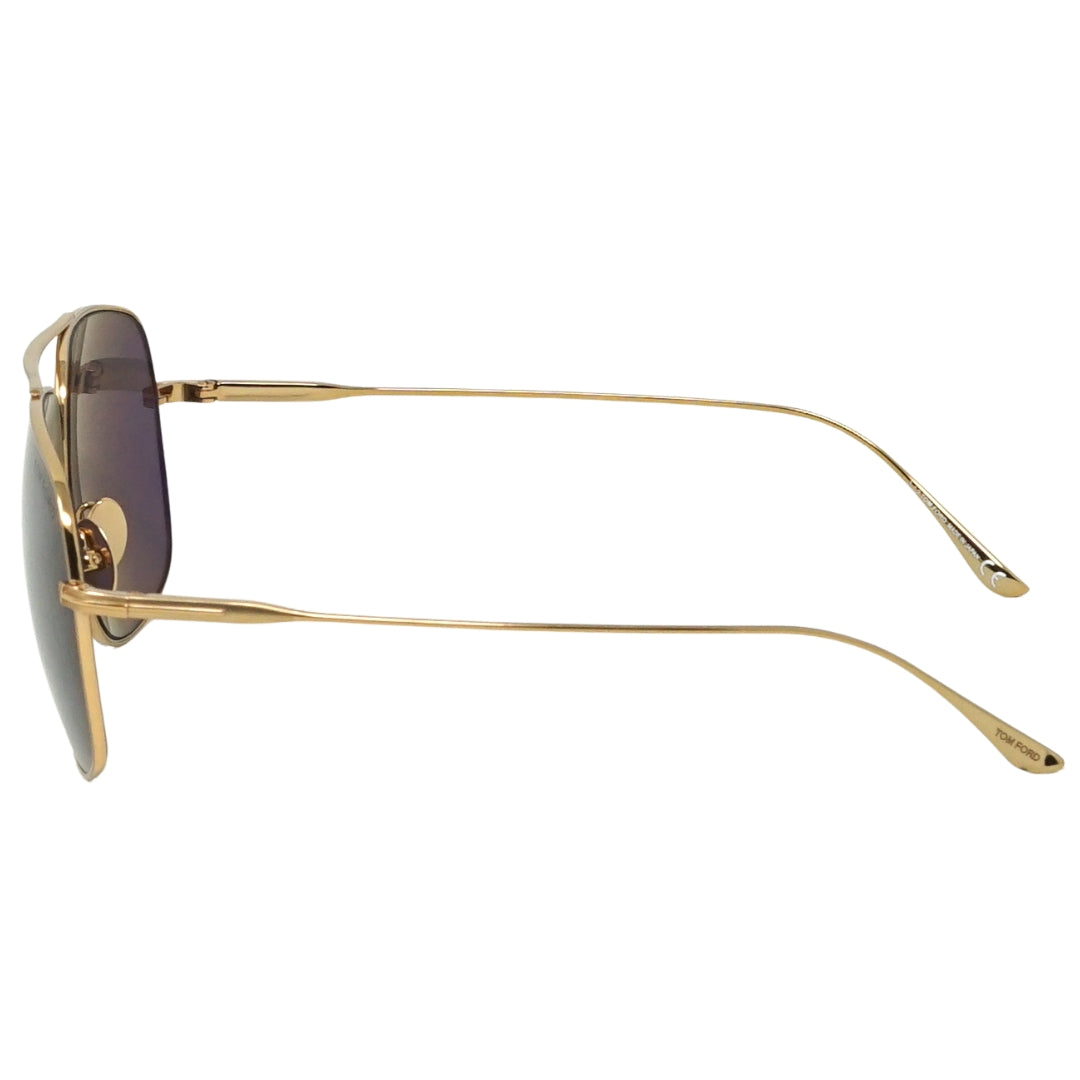 Tom Ford John-02 FT0746 30A Gold Sunglasses