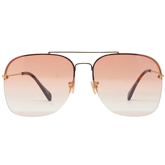 Tom Ford Mackenzie-02 FT0883 30T Gold Sunglasses