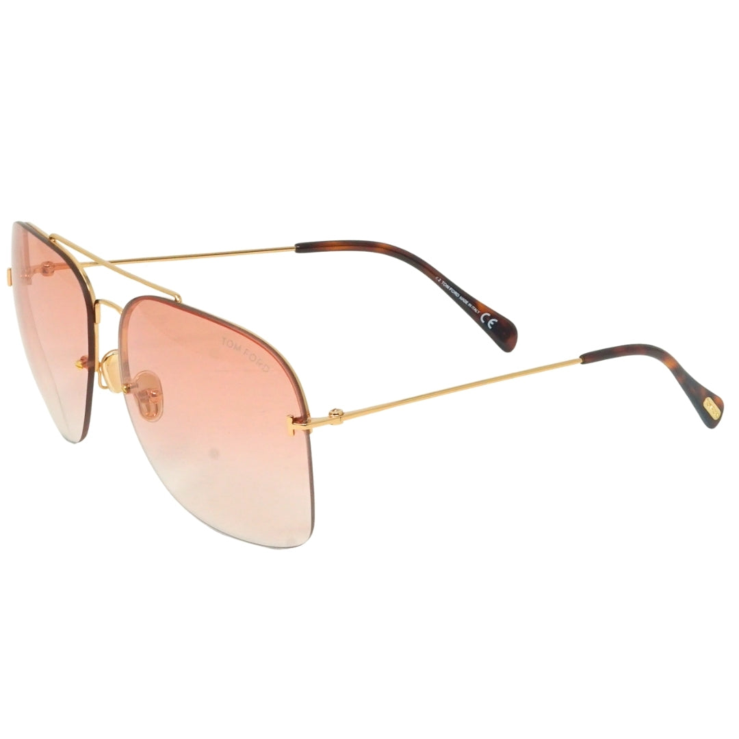 Tom Ford Mackenzie-02 FT0883 30T Gold Sunglasses