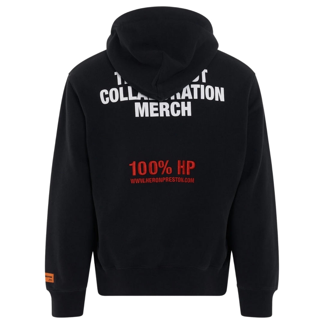 Heron Preston This Is Not Logo Black Hoodie