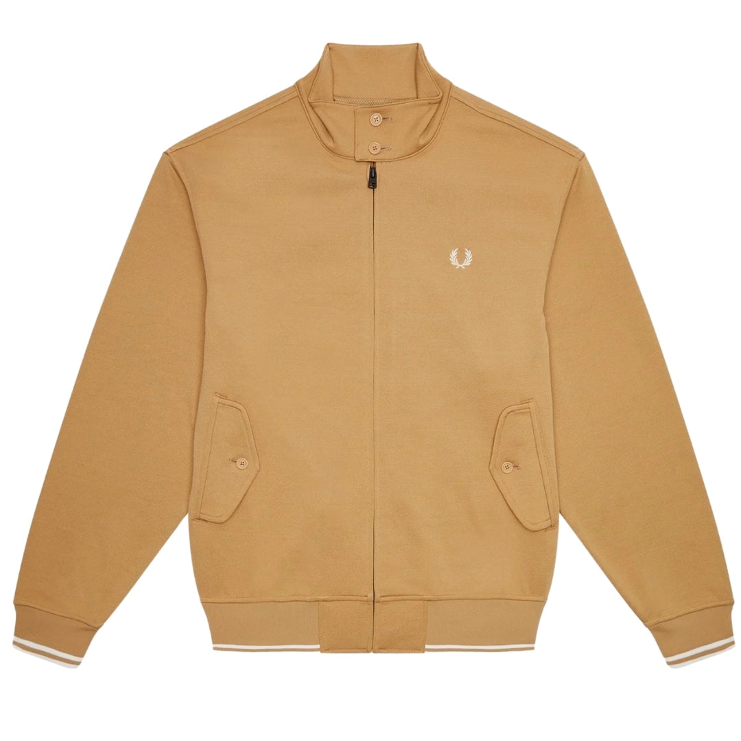 Fred Perry Relaxed Fit Warm Stone Beige Jacket