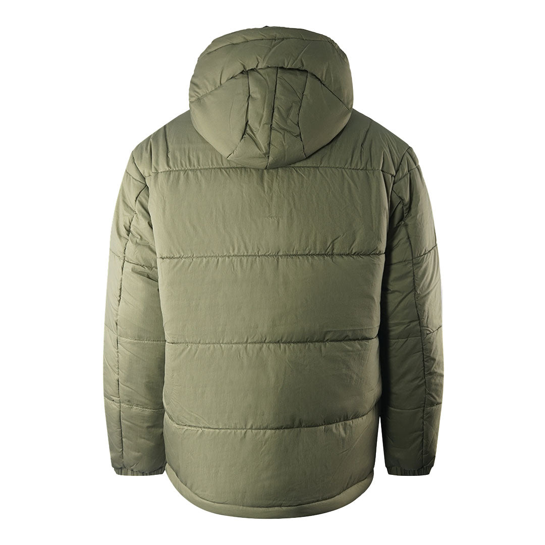 Fred Perry Uniform Green Primaloft Insulated Hooded Jacket