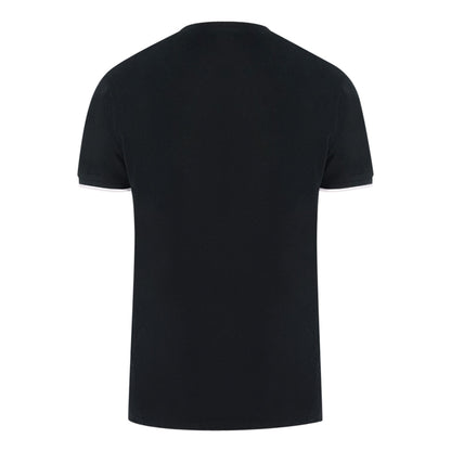 Kenzo Branded Pocket Logo Black T Shirt