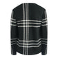 Fred Perry White Tartan Black Jumper