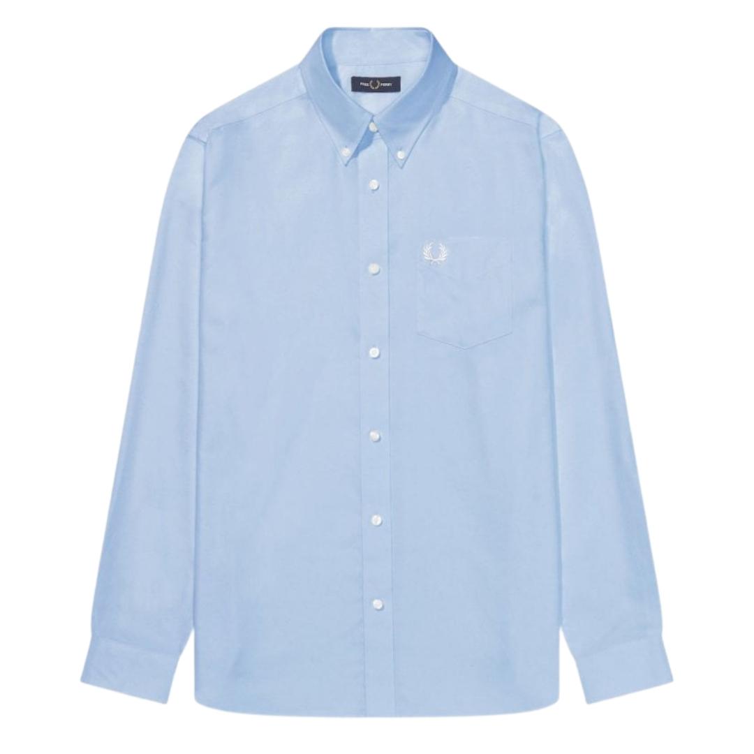 Fred Perry Light Blue Casual Shirt