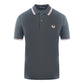 Fred Perry Twin Tipped Black Polo Shirt