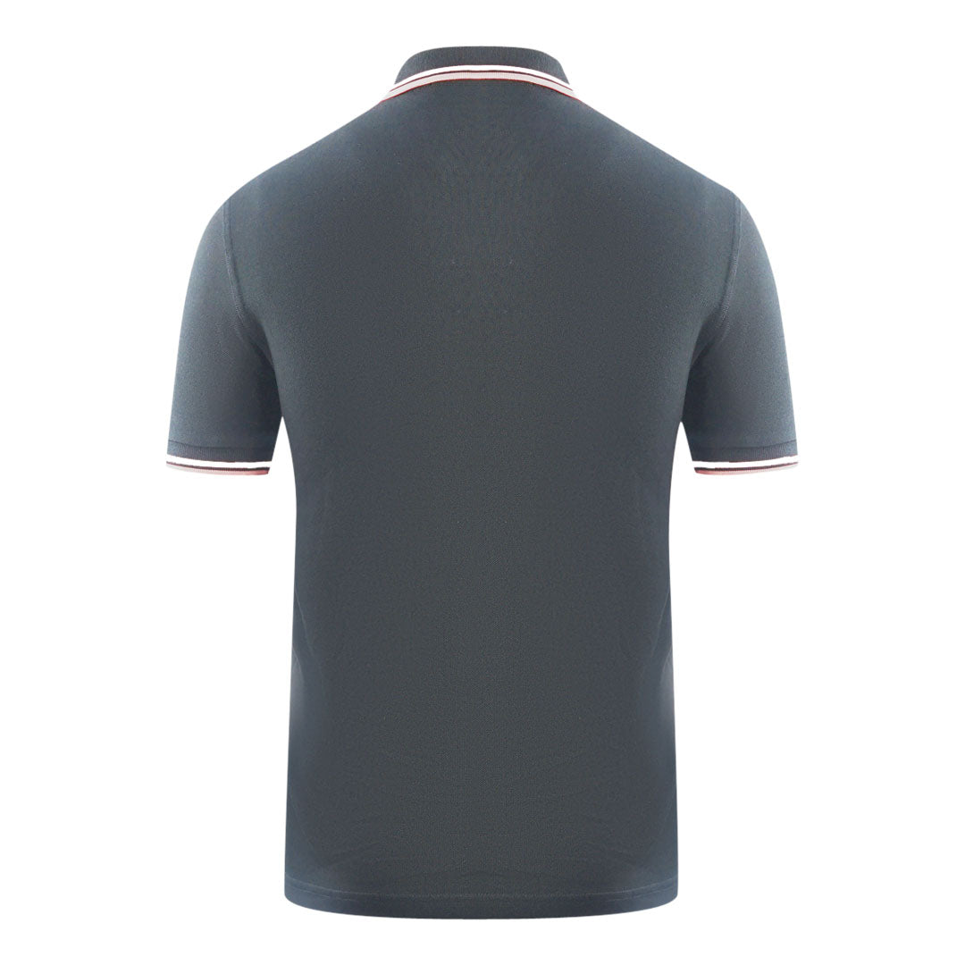 Fred Perry Twin Tipped Black Polo Shirt