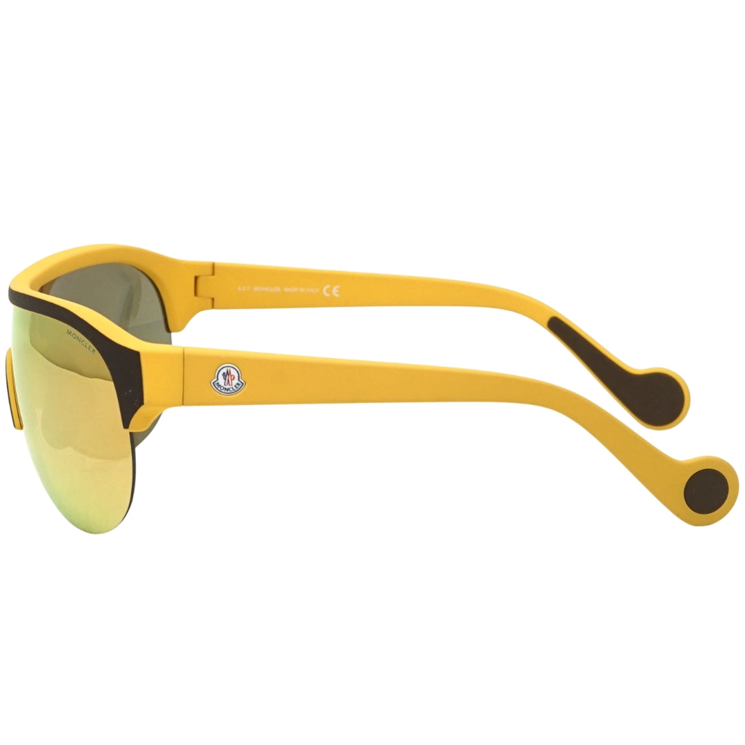 Moncler ML0049 50L OO Yellow Sunglasses