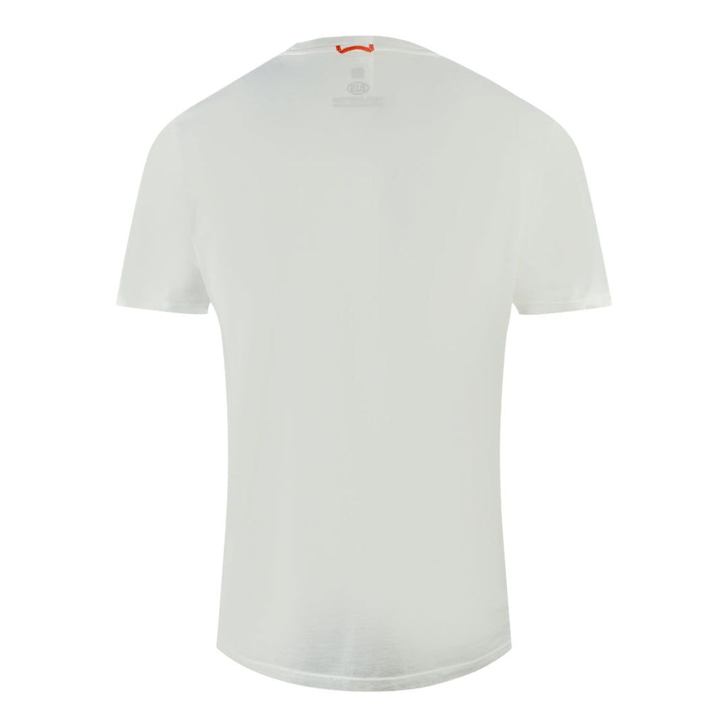 Parajumpers Nate Tee Printed Logo White T Shirt