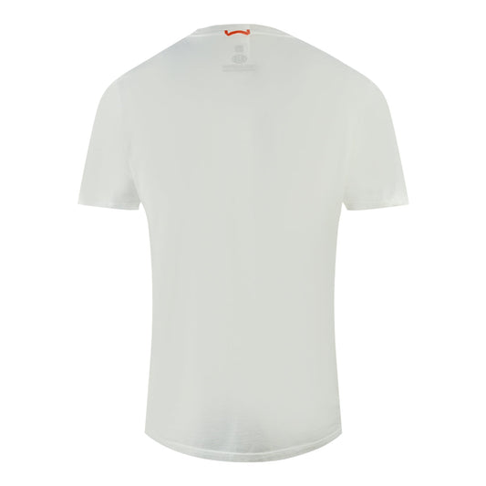 Parajumpers Nate Tee Printed Logo White T Shirt