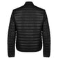 Armani Jeans Padded Biker Black Jacket - Nova Clothing