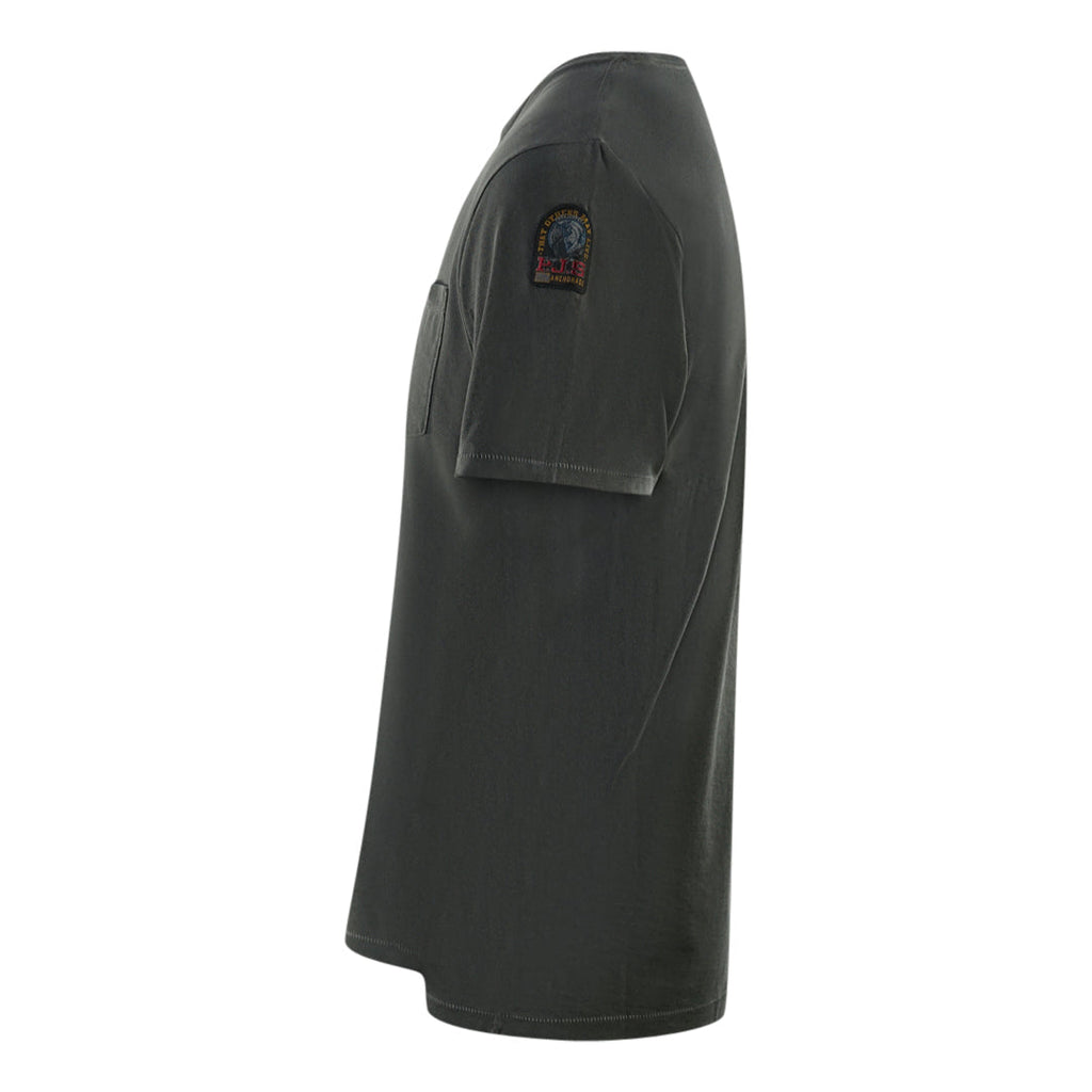 Parajumpers Basic Tee Chest Pocket Black T Shirt