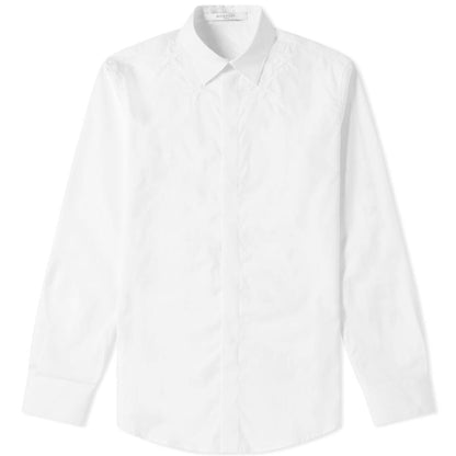 Givenchy Bm601C1Y39 100 Mens White Shirt