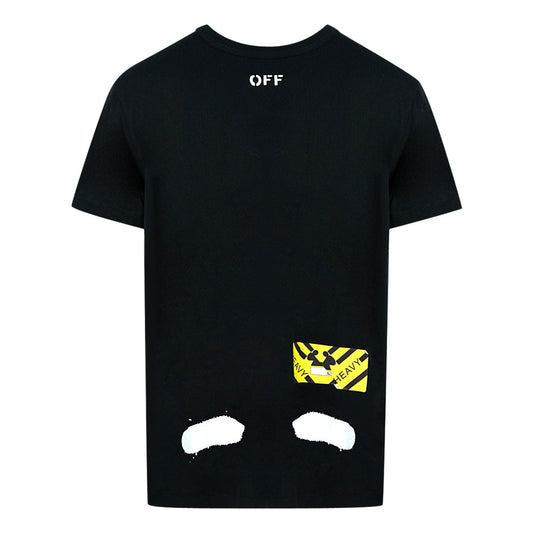 Off-White Diag Spray Black T-Shirt