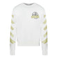 Off-White Tape Logo White Sweatshirt