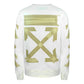 Off-White Tape Logo White Sweatshirt