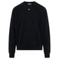 Off-White Stamped Logo Skate Fit Black Sweatshirt