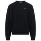 Off-White Scratch Tab Box Design Skate Fit Black Sweatshirt