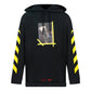 Off-White Printed Annunciazione Logo Long Black Hoodie