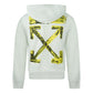 Off-White Long Drawstrings White Slim Hoodie