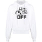 Off White Caterpillar White Hoodie - Nova Clothing